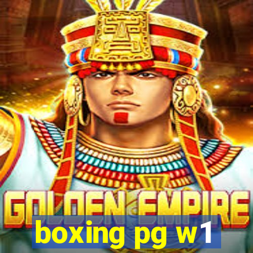 boxing pg w1